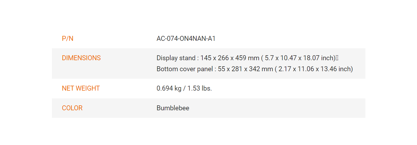 A large marketing image providing additional information about the product Thermaltake Horizontal Stand Kit for The Tower 300 (Bumblebee Yellow) - Additional alt info not provided